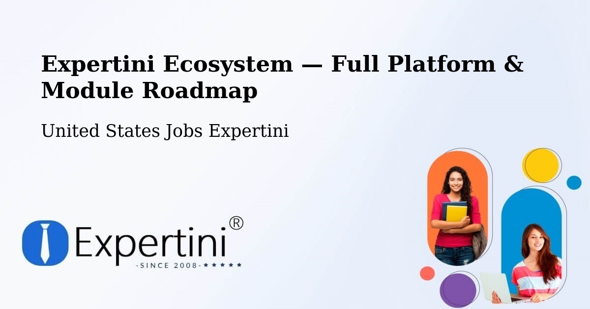 Expertini Ecosystem — Full Platform & Module Roadmap – Suwanee